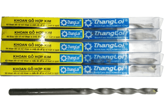 Halana - Mũi khoan gỗ hợp kim Thắng Lợi (10 cái/bó)