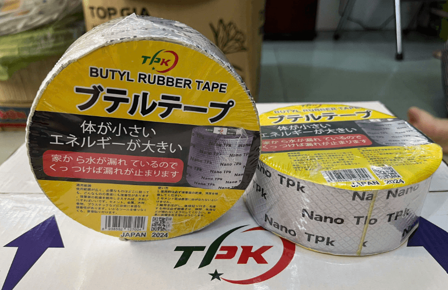 Halana - LẺ Băng keo chống dột Nano thùng trắng (6 cuộn/bao)