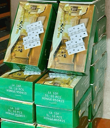 Halana - Lề lá inox 304 1T (10 cái/hộp)