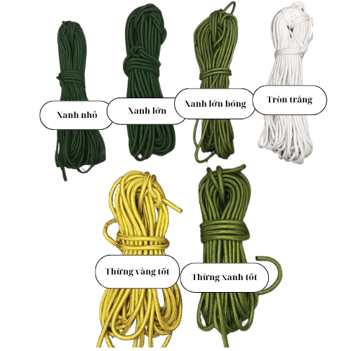 Halana - Dây dù tròn (bó ~20m)